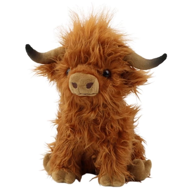 Peluche Vache Qui Court 45 Cm – Doudou Antistress Super Doux Pour Enfant, Adulte, Déco Chambre Ou Bureau