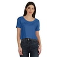 thumbnail image 1 of Inkmeso T-Shirt Court Style Urbain Régulier Col Rond pour Femmes en Coton, 1 of 7