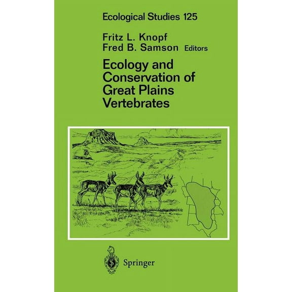 Ecological Studies Ecology and Conservation of Great Plains Vertebrates, Book 125, (Hardcover)
