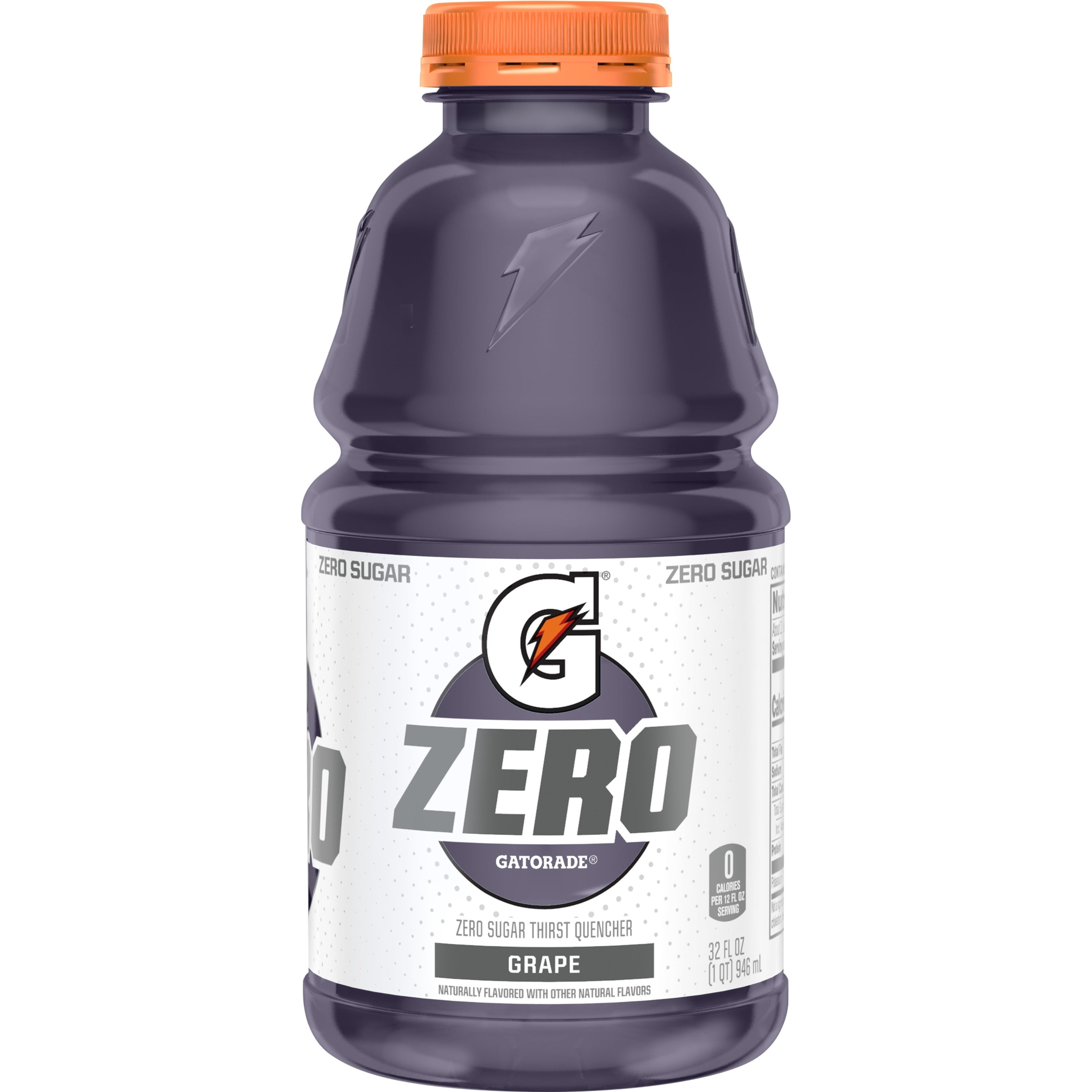 Gatorade Zero Sugar Thirst Quencher Grape 32 Oz Bottle - Walmartcom