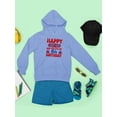 thumbnail image 3 of Happy 4Th Of July 15Th July Hoodie Juniors -Image by Shutterstock,  Large, 3 of 4