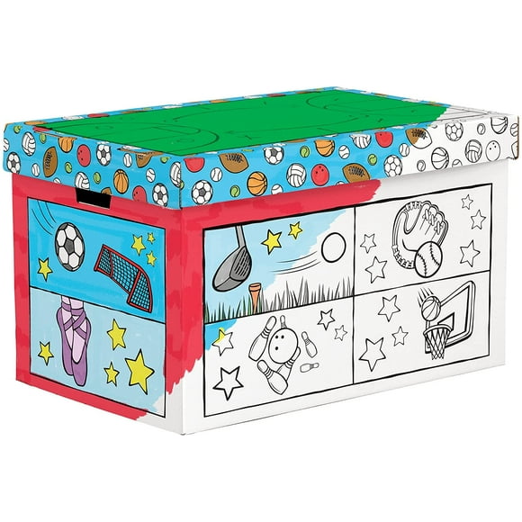 Bankers Box at Play Color in Sports Toy Box