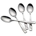 thumbnail image 2 of Nicesh 16-Piece Stainless Steel Dessert Spoon, 6.02-Inch, 2 of 10
