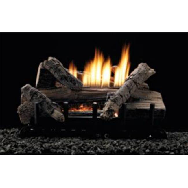 Empire VFDM30LBWN 30 in. Refractory Log Set with Vented u0026 Vent-Free Burner  - Natural Gas - 7 PIece - Walmart.com