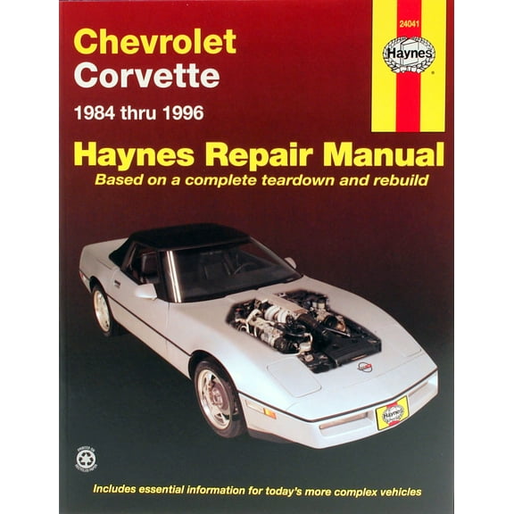 Chevrolet Corvette (84-96) Haynes Repair Manual ^