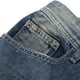 thumbnail image 5 of Pantalones rasgados azules oscuros hombres de Pantalones de mezclilla ajustados rectos 2XL Yuyangstore Pantalones vaqueros, 5 of 8