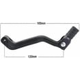 thumbnail image 3 of Motorcycle Aluminum Folding Gear Shift Lever For NC250 NC250S NC300 NC450 CB150 CB250 CB300 (Color: 11 Star Yellow), 3 of 4