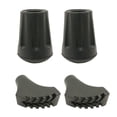 thumbnail image 1 of SHISUYAN 4 Pcs Replacement Rubber Tips Set For Trekking Poles Heavy Duty Thickened Pole Tip Protectors Absorbing Adds Grip And Traction, 1 of 8