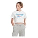 thumbnail image 1 of Playera Reebok Mujer Crop Top Identity Blanco Casual blanco L, 1 of 7