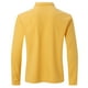 thumbnail image 3 of Blusa y camisa de manga larga con cuello vuelto para hombre, estilo informal de negocios, de moda, con media cremallera y manga larga con cuello vuelto para hombre., 3 of 4