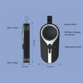 thumbnail image 6 of Mini Keychain Charging Bank 2-in-1 Wireless Charging, Real Standard 2000mAh Mobile Power Supply Type-C Plug Portable Wireless Charging Bank20% off Power Bank Fast Charging Items for Women, 6 of 6