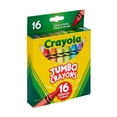 thumbnail image 5 of Crayola Jumbo Crayon Set, 16 Ct, Kindergarten School Supplies, Toddler Crayons, Gifts for Toddlers, 5 of 12