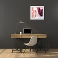 thumbnail image 3 of Villa, Mlli 12x12 White Modern Wood Framed Museum Art Print Titled - Rose Mates, 3 of 4