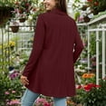 thumbnail image 4 of aidice Lightweight Cardigans for Women Casual Long Sleeve Comfy Open Front Irregularly Fall Jackets, 4 of 8