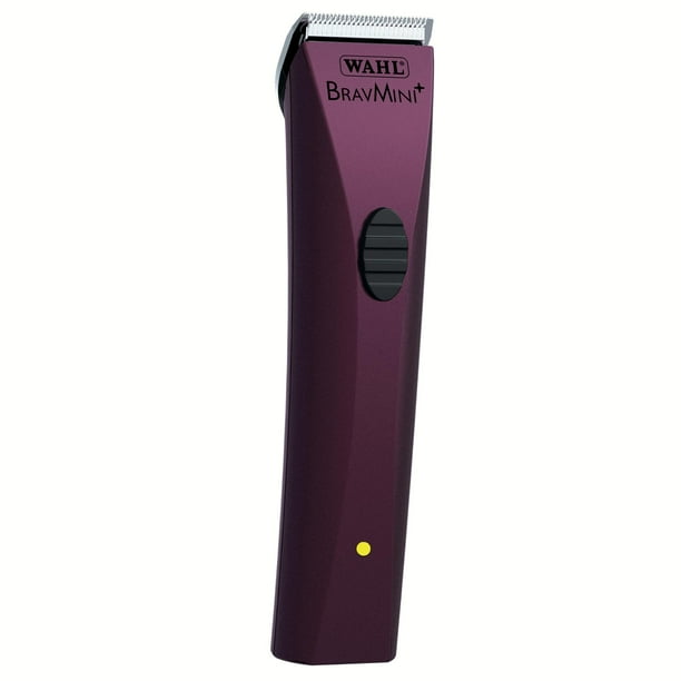 Recortadora para mascotas Wahl BravMini+ inalámbrica, 100 minutos de duración, color morado