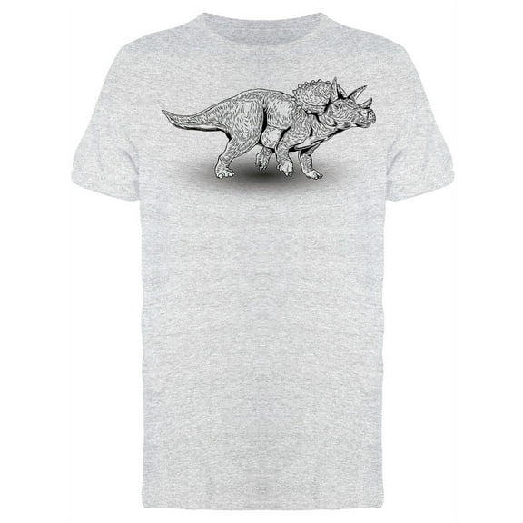 Triceratops Dinosaurs Dino Tee Men's -Image by Shutterstock