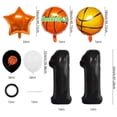 thumbnail image 3 of Set de globos para fiesta de 11 cumpleaños con temática de baloncesto, 11 unidades, 3 of 7