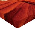 thumbnail image 2 of Ambesonne American Fitted Sheet, Grand Canyon USA Rocks, Queen Size, Orange Blue, 2 of 3