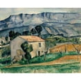thumbnail image 2 of Paul Cézanne 24x20 Gold Ornate Framed and Double Matted Museum Art Print Titled - House in Provence (1885), 2 of 4