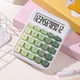 thumbnail image 4 of Calculadora científica pequeña y linda, científica para estudiantes, 12 dígitos, cuerpo mini, teclas de plástico, base antideslizante, teclas claras, 4 of 8