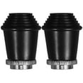 thumbnail image 1 of Miangastore 2pcs Drum Kit Leg Threaded Pad Nonslip Rubber Foot Pad Bass Drum Leg Cover Accessory, 1 of 9