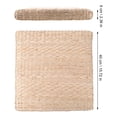 thumbnail image 2 of PAMINGONO 1Ud Esterilla Futón De Paja Tejida Para Meditación Interior Beige, 2 of 7