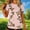 #0019-Pink, variant on Uootdi Womens Tees Short Sleeve Crewneck Floral Print Relaxed Fit Casual Summer Vacation Everyday Outfits Gift