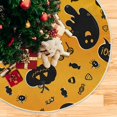 thumbnail image 5 of FMSHPON Halloween Cute GhostPumpkin Xmas Christmas Tree Skirt Stand Mat for Holiday Party Decoration Indoor Outdoor 36 inches, 5 of 6