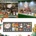 thumbnail image 3 of Less Than 5 Wall stickers Christmas Window Stickers Snowflakes Santa Window Stickers Christmas Decorations Reusable Decal Glass, 3 of 8