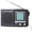 Black1, variant on Portable Radio AM FM, Pocket Transistor Radio with LCD Screen, Headphone 3.5mm Jack, 2AA Battery Operated, Large Speaker, Easy to Use, Compact Design Radio for Home, Emergency, Gift for Family, Elder