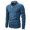 BU1, variant on Krdevn Men's Casual Plaid Patchwork Long Sleeve Shirt for Comfortable Everyday Wear,L