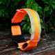 thumbnail image 3 of Collar luminoso para perros Naranja M Collar LED recargable Cadena de seguridad LED intermitente con correa de muñeca ajustable, 3 of 5