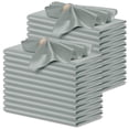 thumbnail image 1 of Servilletas de satén P Pothuiny, 24 unidades, 43 x 43 cm, cuadradas plateadas, 1 of 7