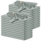 thumbnail image 1 of Servilletas de satén P Pothuiny, 24 unidades, 43 x 43 cm, cuadradas plateadas, 1 of 7