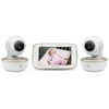 Motorola MBP855CONNECT-2 5-Inch HD Video Baby Monitor with WiFi and Two Cameras