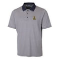 thumbnail image 2 of Men's Cutter & Buck Navy Northern Arizona Lumberjacks Big & Tall Forge Tonal Stripe Stretch Polo, 2 of 3