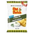 thumbnail image 1 of Old Dutch Ripple Creamy Dill Potato Chips, 1 of 3