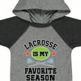 thumbnail image 4 of Inktastic Lacrosse is My Favorite Season Boys or Girls Baby Bodysuit, 4 of 5