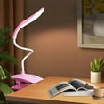 thumbnail image 4 of USB-Powered Clip-On LED Desk Lamp with Flexible Gooseneck, Eye-Caring Reading Light for Office Home Bedroom, Adjustable Clamp Night Light for Study Video Conference Dorm, 4 of 6