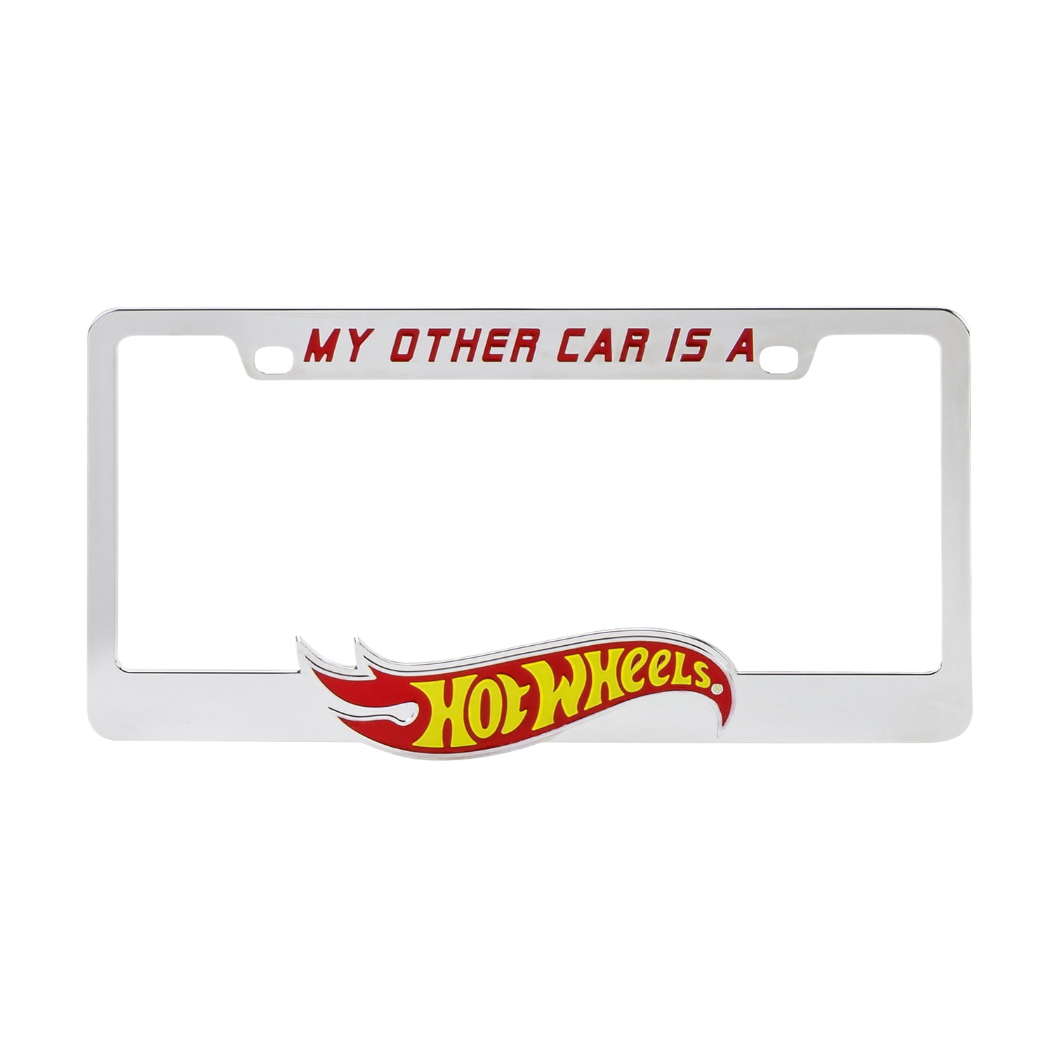 Hot Wheels License Plate Frame