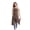 Brown, variant on DOVACKA Pottery Apron Split Leg Long Artist Painting Apron with 3 Pockets & Adjustable Buckle for Ceramic Wheel DIY Art