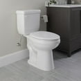 thumbnail image 3 of ProFlo  PF5112HE  Toilet  Fixture  Tank Only  ;Biscuit, 3 of 4