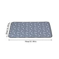 thumbnail image 2 of Virelaxpo Washable Pet Pee Pad Reusable Leak and Odor Proof Mat Absorbent Pad for Dogs Easy Clean Non-Slip Grip Training Mat, 2 of 4