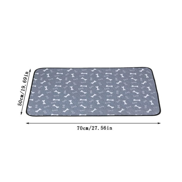 Almohadilla reutilizable para orina de perro | Tapete de entrenamiento impermeable, a prueba de fugas y olores | Almohadilla absorbente duradera y resistente a las mordeduras | Protector de suelo