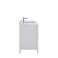thumbnail image 3 of Ayna Decors Rooh 48 in White Bathroom Vanity | 2 Soft Closing Doors | 7 Full Extention Soft Close Drawers | Brushed Nickel Hardware | AVR48WH0002, 3 of 10