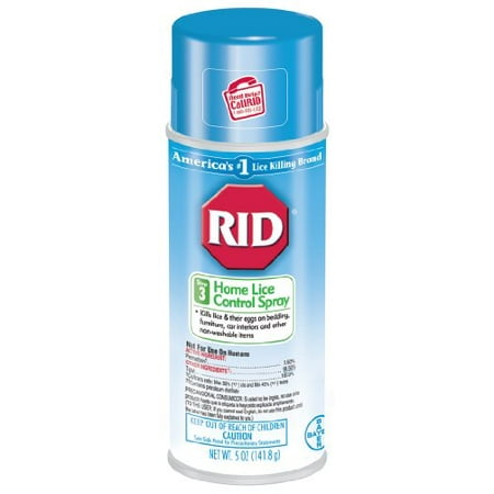 4 Pack RID Step 3 Home Lice, Bedbug & Dust Mite Spray 5 oz  