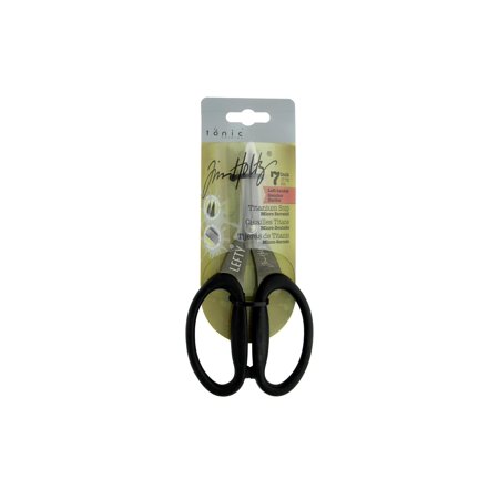 UPC: 0841079127867 | Tim Holtz Non-Stick Titanium Micro Serrated Scissors 7 -Left-Handed