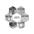 thumbnail image 4 of Amasadora Rhino 50 Litros Potente Motor Temporizador, 4 of 11