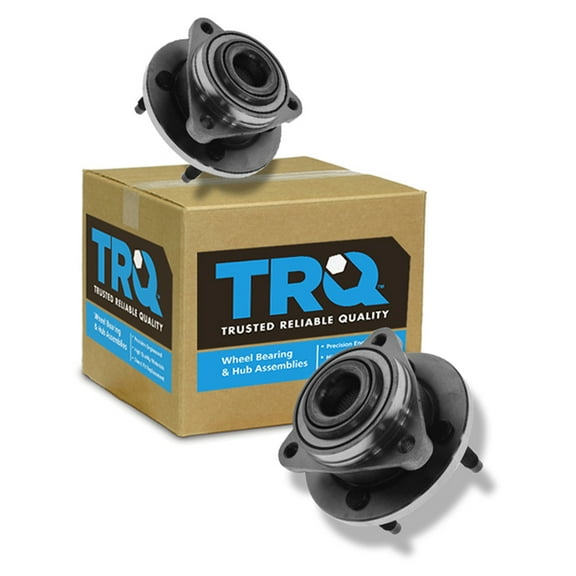 TRQ Front Wheel Hub & Bearing Left & Right Pair for Cobalt Pontiac G5 Saturn Ion BHA53438