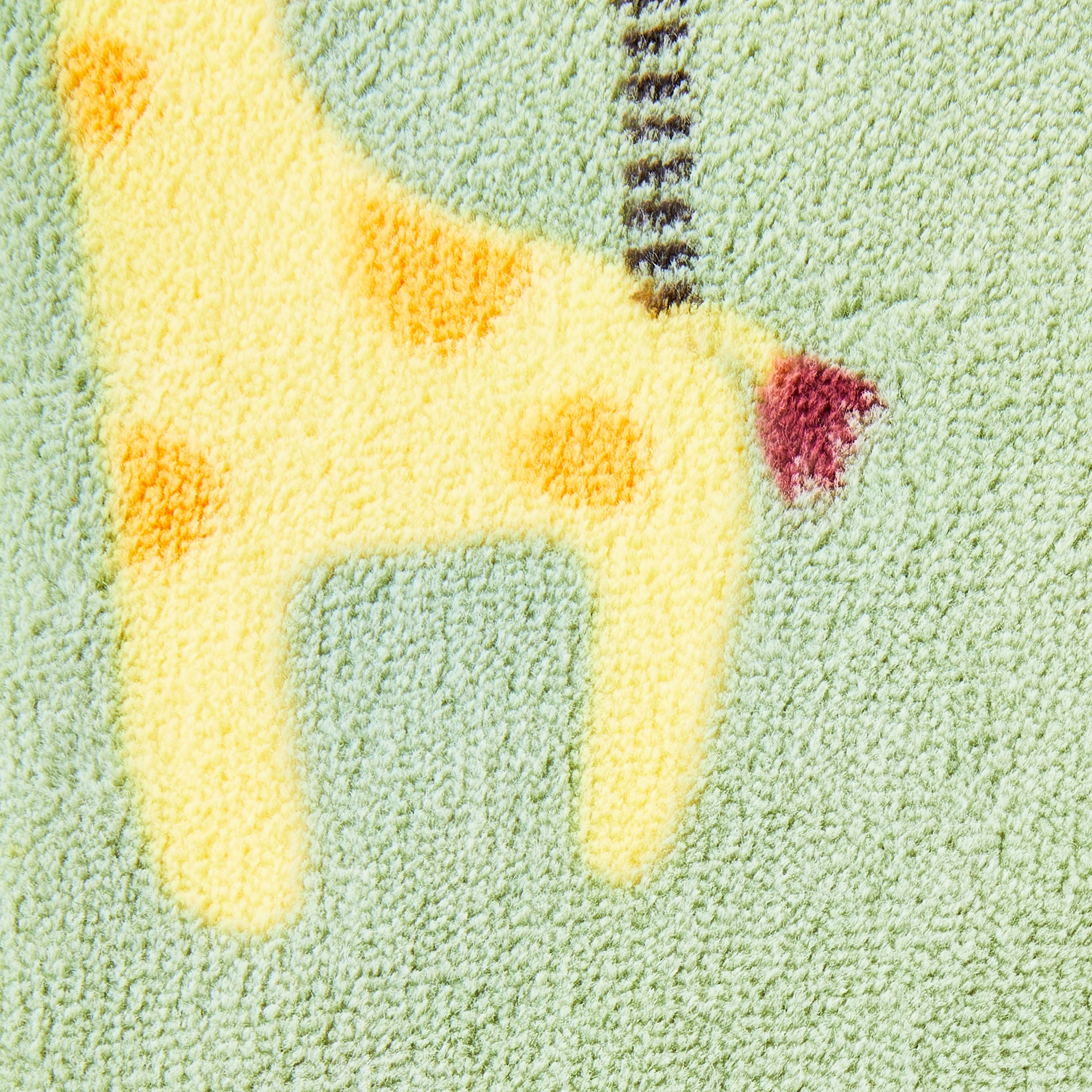 Parent's Choice Plush Reversible Safari Unisex Polyester Baby Blanket, 30 in x 40 in